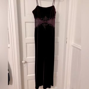 Dave & Johnny 13/14 velvour dress